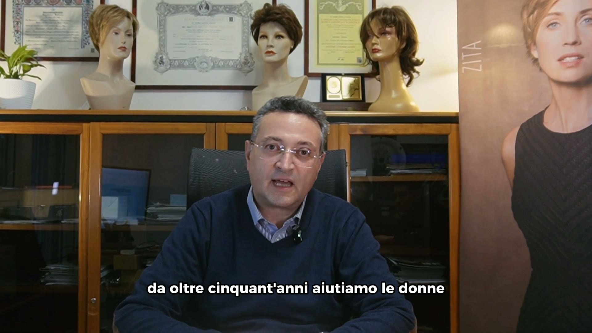 Presentazione dello showroom Italwig di Napoli
